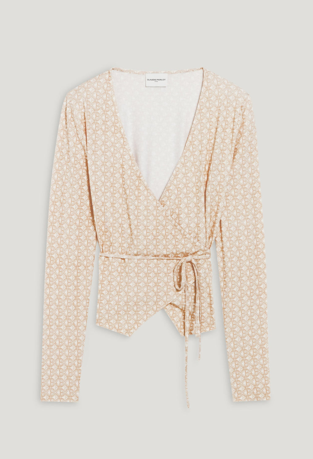 Claudie Pierlot - Tee Shirt - Trevor Monogramme - Print Clair