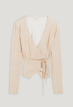 Claudie Pierlot - Tee Shirt - Trevor Monogramme - Print Clair