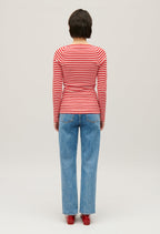 Claudie Pierlot - Tee Shirt - Tumiki Rayures - Rouge