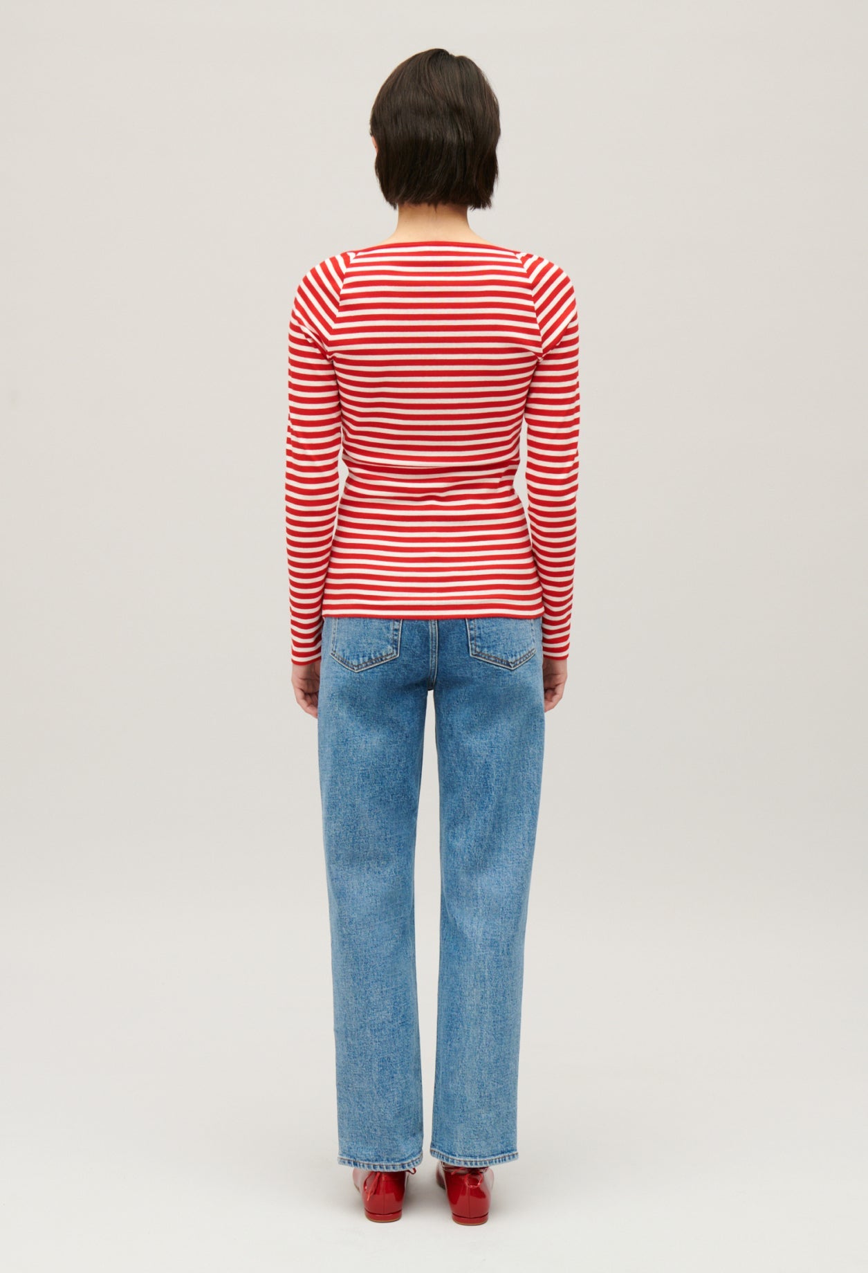 Claudie Pierlot - Tee Shirt - Tumiki Rayures - Rouge