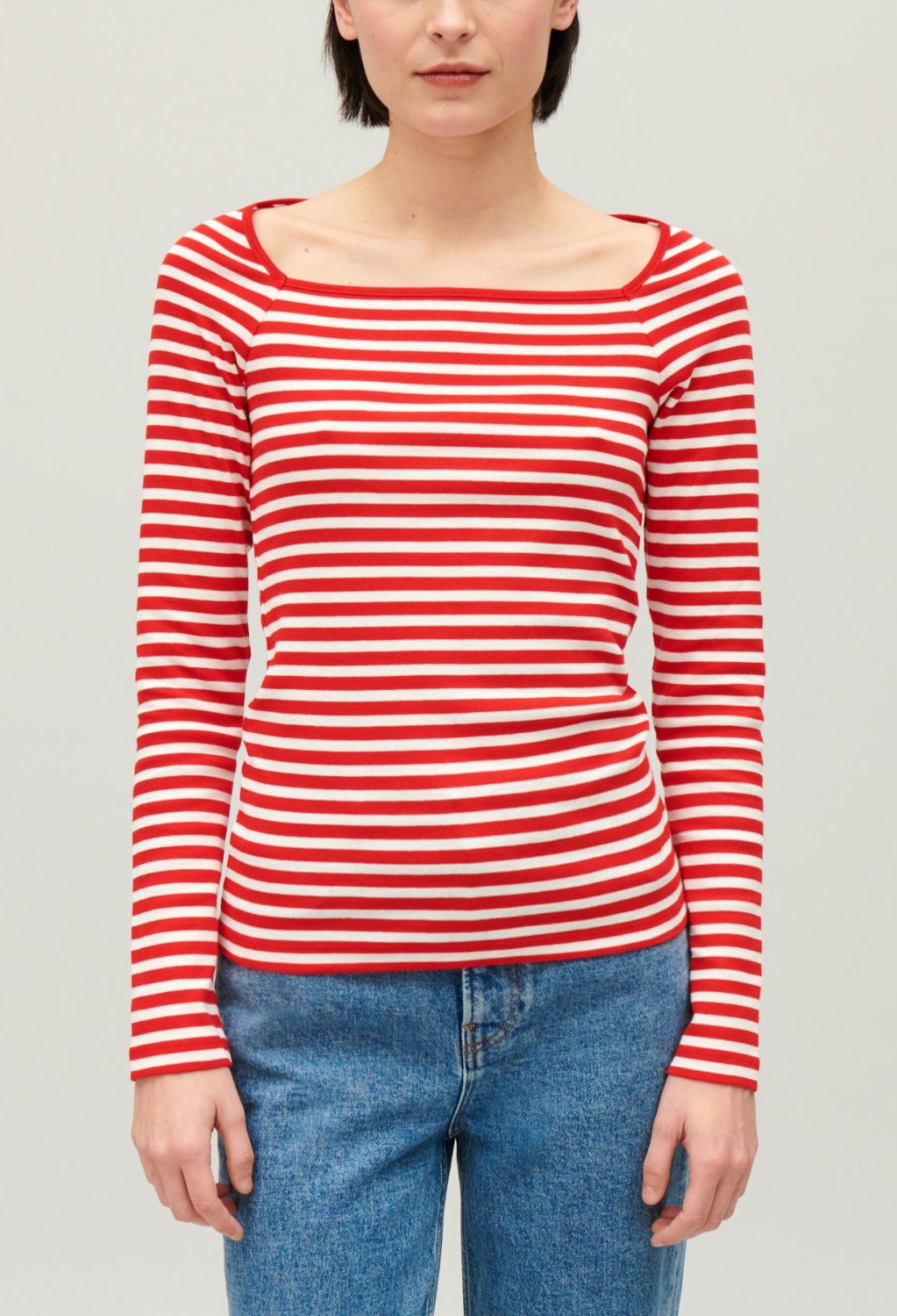 Claudie Pierlot - Tee Shirt - Tumiki Rayures - Rouge