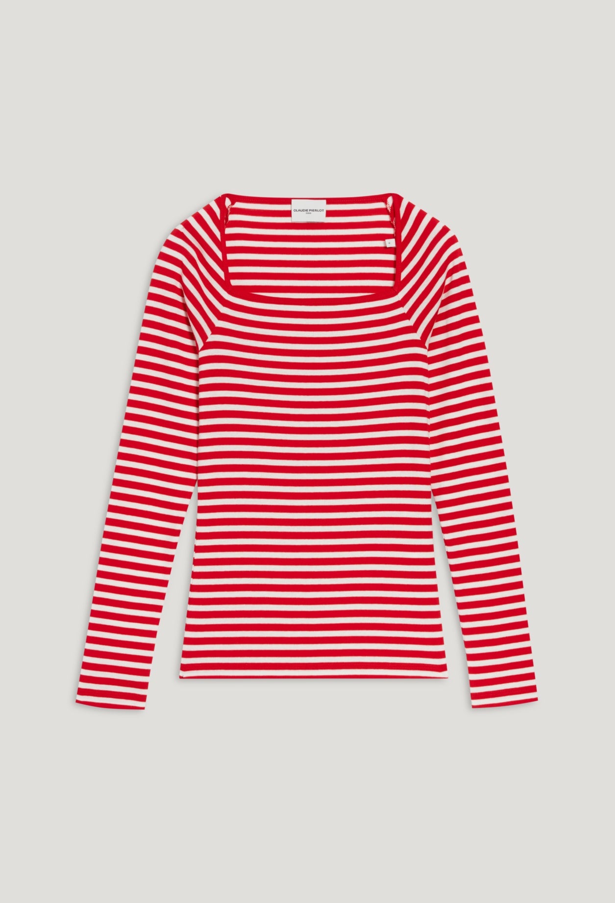 Claudie Pierlot - Tee Shirt - Tumiki Rayures - Rouge