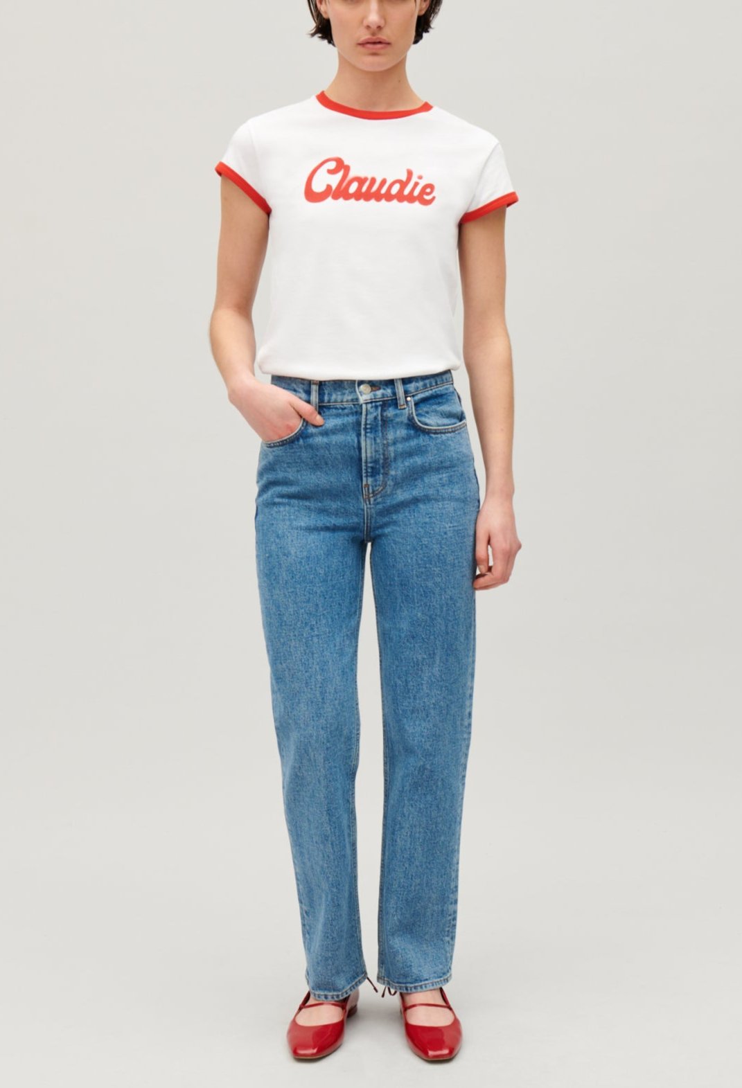 Claudie Pierlot - Tee Shirt - Tamet - Ecru
