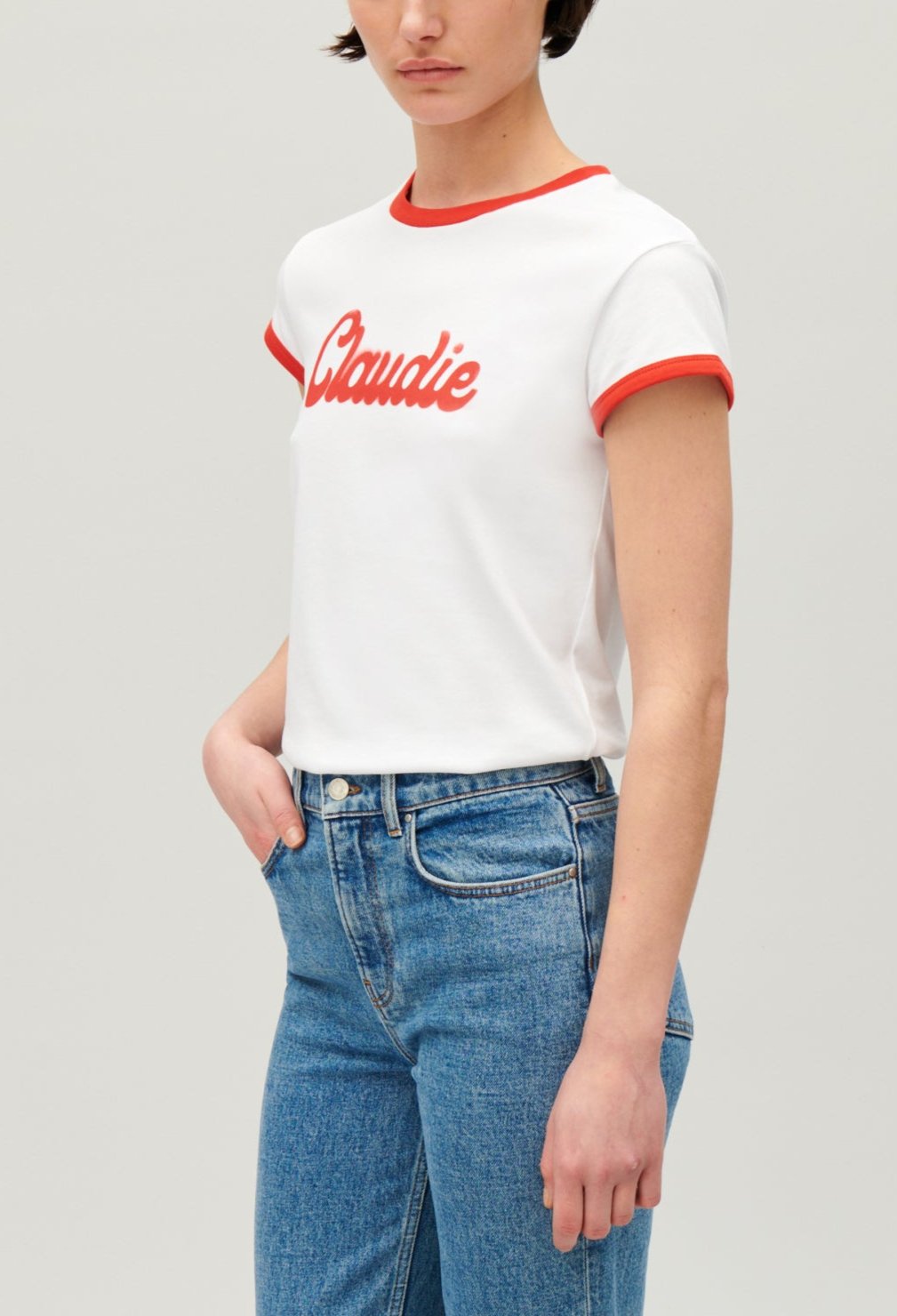 Claudie Pierlot - Tee Shirt - Tamet - Ecru