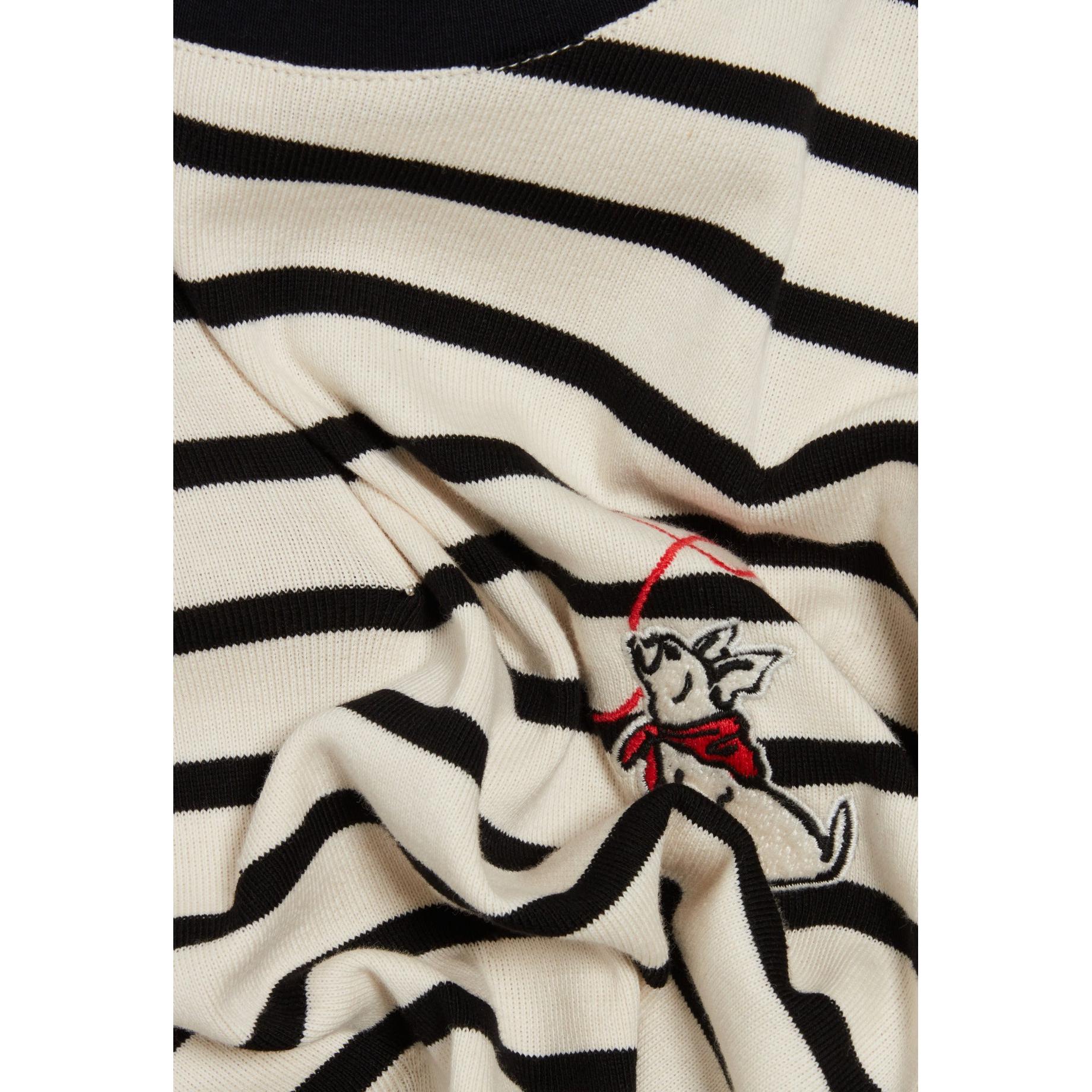 Claudie Pierlot - Tee-Shirt Marinière Rayée Bicolore