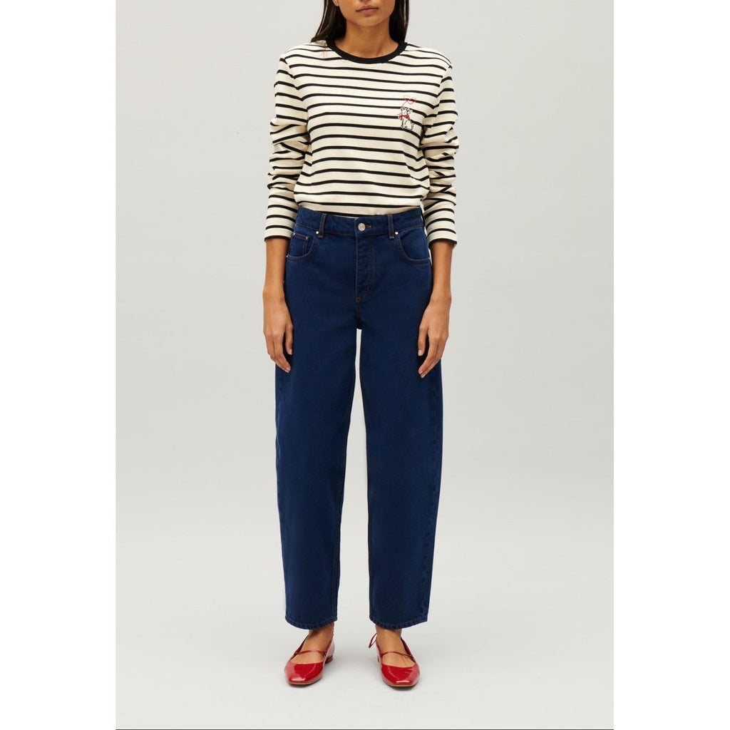 Claudie Pierlot - Tee-Shirt Marinière Jean Toto Bicolore
