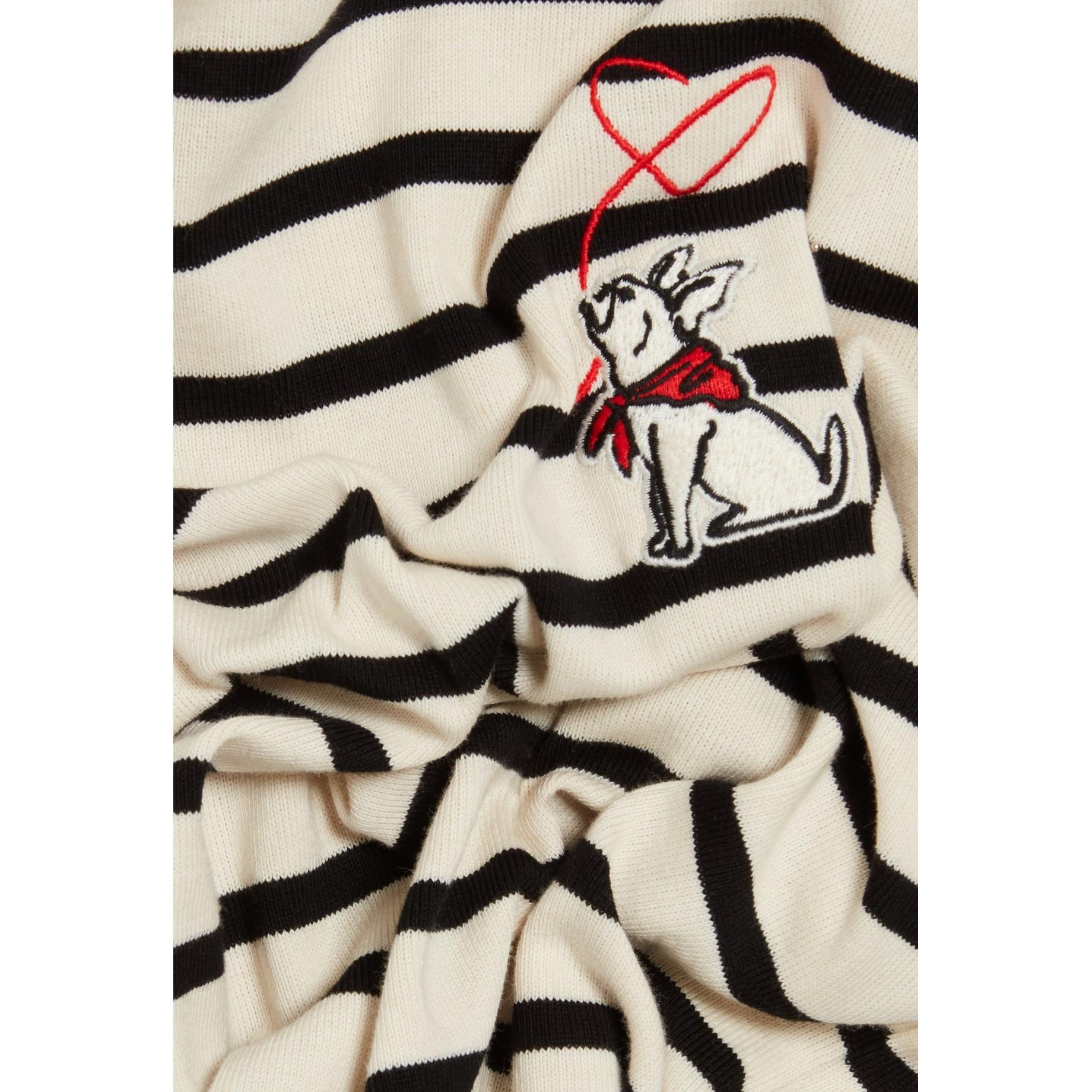 Claudie Pierlot - Tee-Shirt Marinière Jean Toto Bicolore