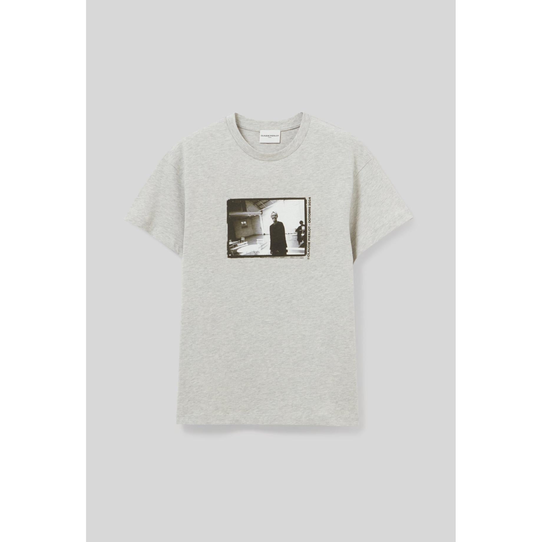 T-Shirt Gris Chine