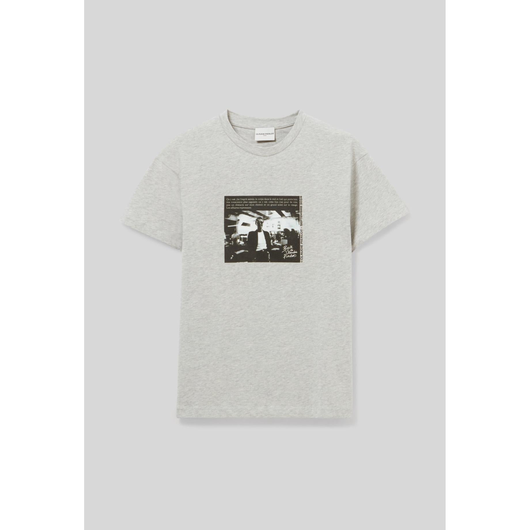 T-Shirt Gris Chine