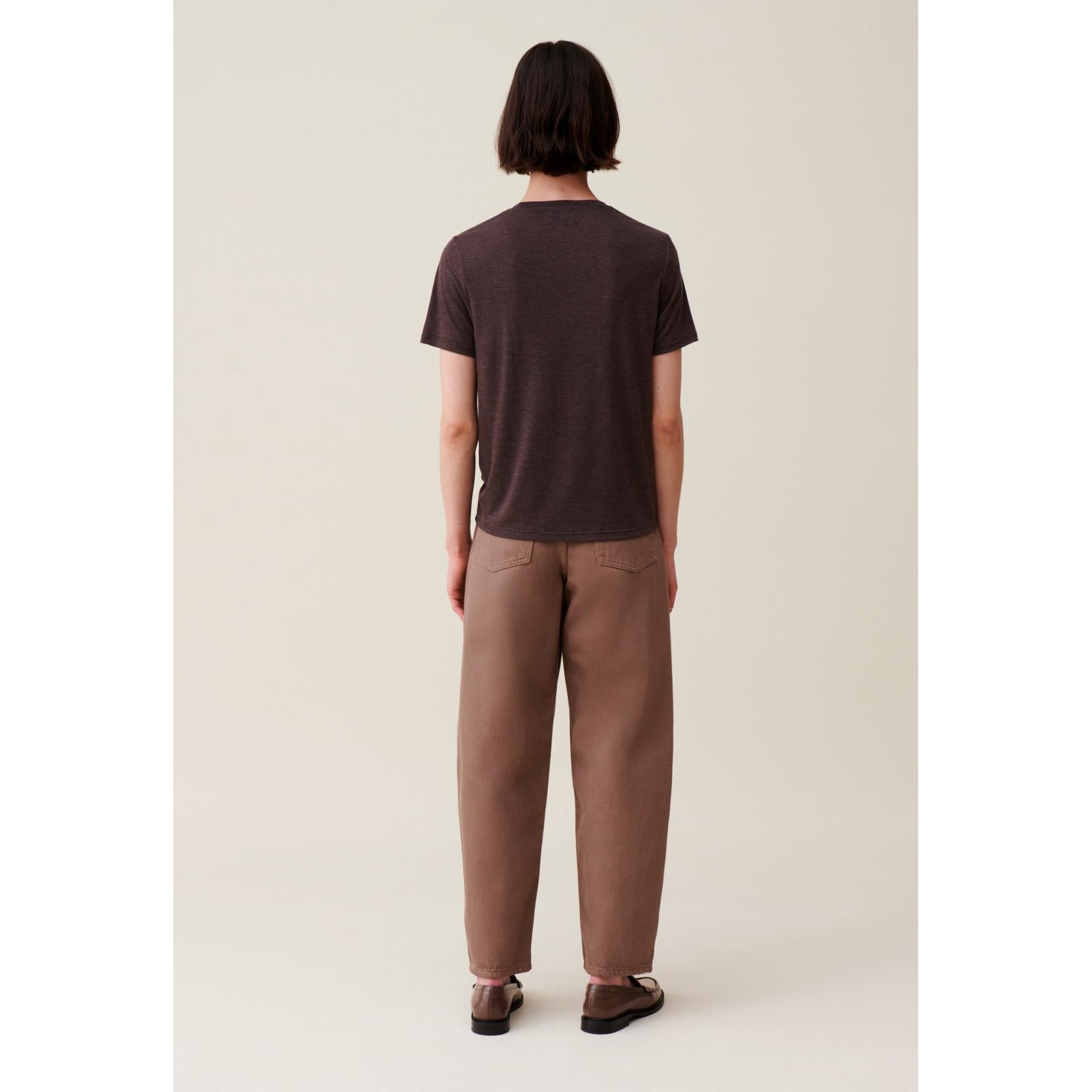 Claudie Pierlot - T-Shirt Manches Courtes Brodé Cp