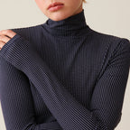 Claudie Pierlot - Top Col Cheminée Ajusté