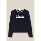 Camiseta Algodón Manga Larga Negro