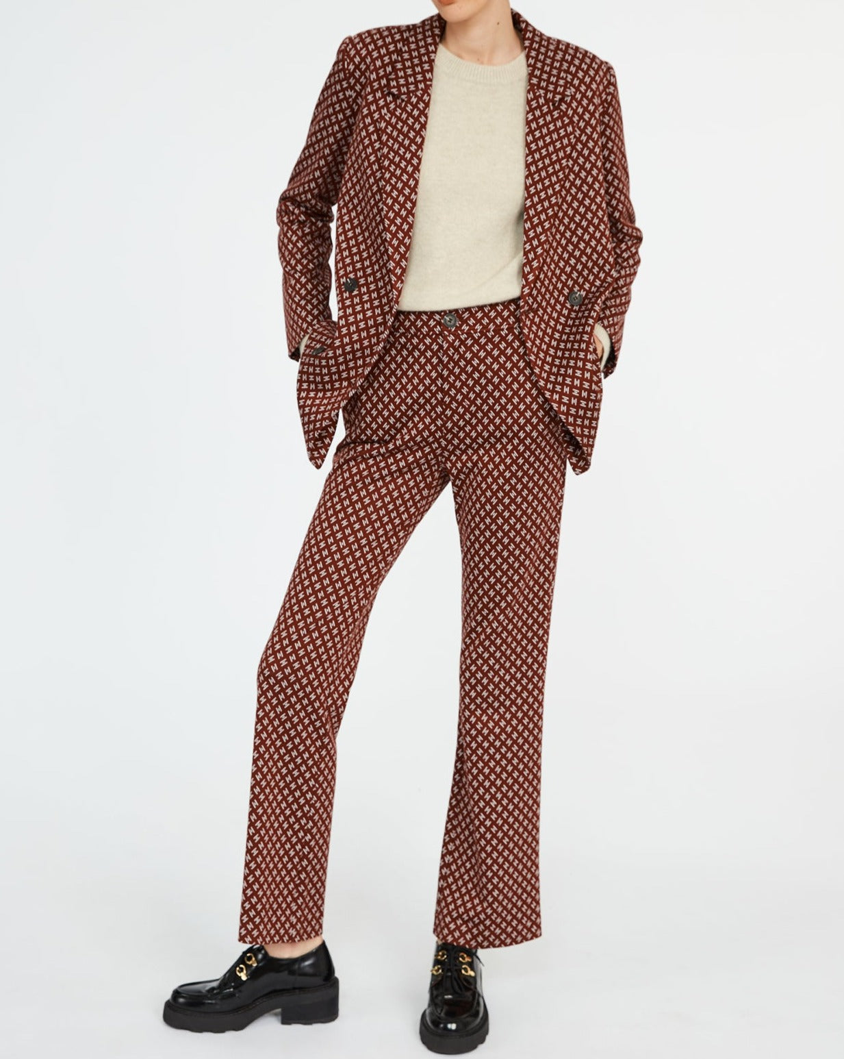 Claudie Pierlot - Suit Jacket - Vimy - Two-tone