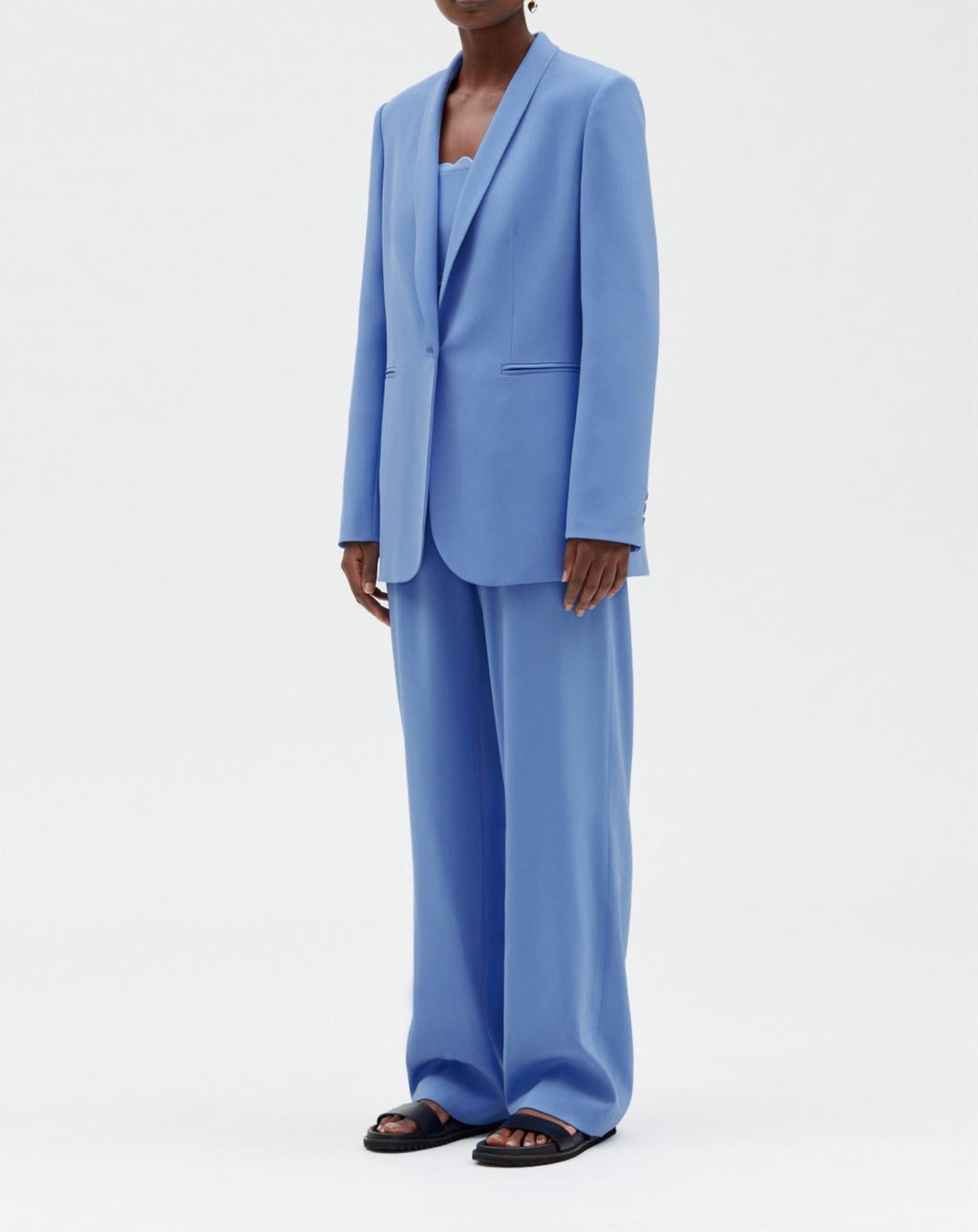 Claudie Pierlot - Chaqueta de traje - Variete Bis - Azul cielo