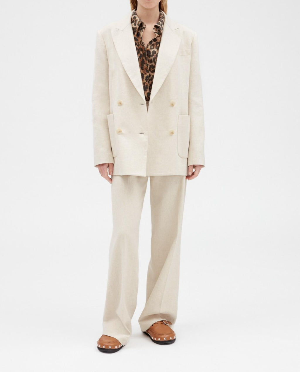 Claudie Pierlot - Chaqueta de traje - Virginialin - Lino