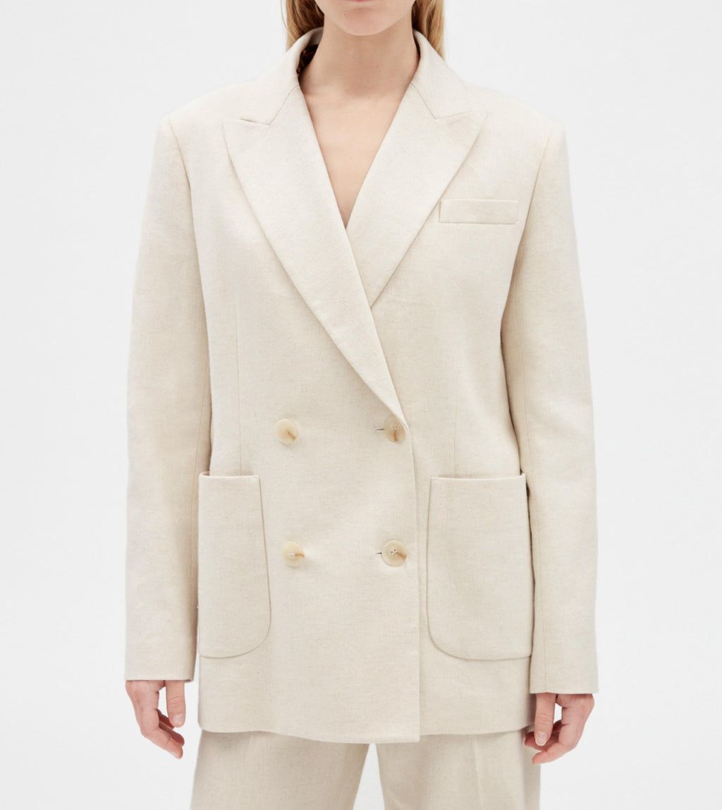 Claudie Pierlot - Chaqueta de traje - Virginialin - Lino