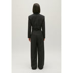 Claudie Pierlot - Veste Tailleur Courte Gris Chiné