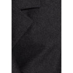 Veste Tailleur Courte Gris Chiné