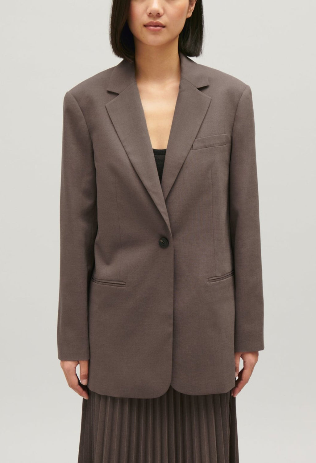 Claudie Pierlot - Veste Tailleur - Verso - Marron Glace