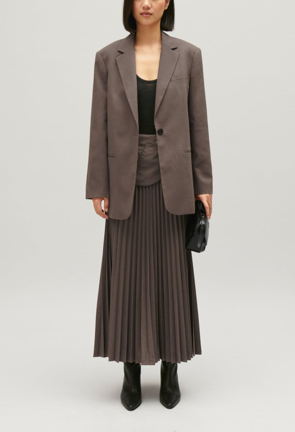 Claudie Pierlot - Veste Tailleur - Verso - Marron Glace