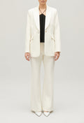 Claudie Pierlot - Veste Tailleur - Velours - Blanc