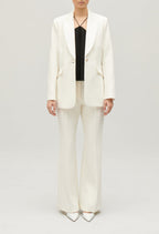 Claudie Pierlot - Veste Tailleur - Velours - Blanc
