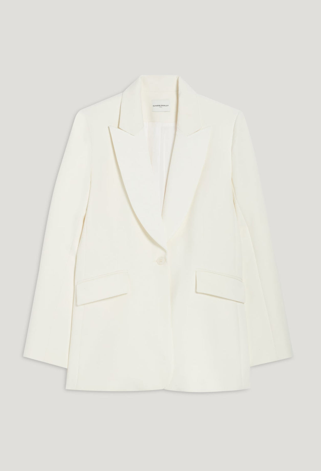 Claudie Pierlot - Veste Tailleur - Velours - Blanc