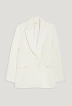 Claudie Pierlot - Veste Tailleur - Velours - Blanc