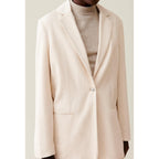 Veste Tailleur Denim Oversized