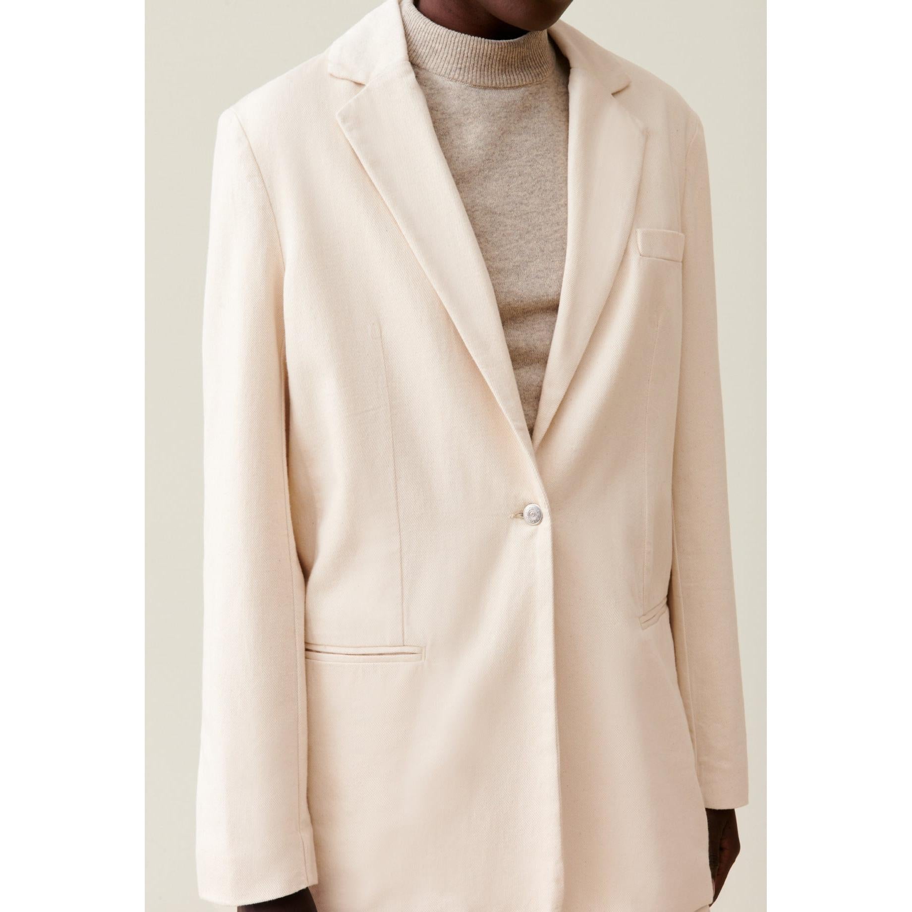 Veste Tailleur Denim Oversized