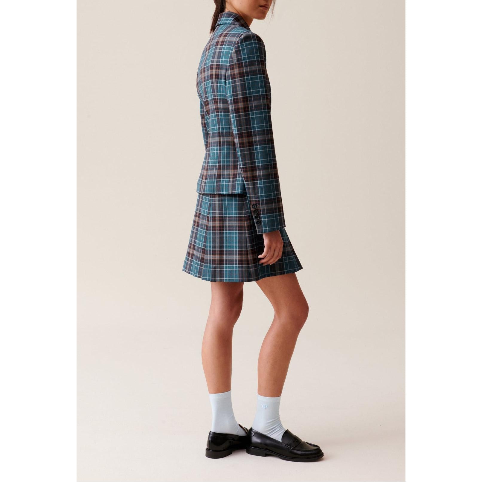 Veste Tailleur Carreaux