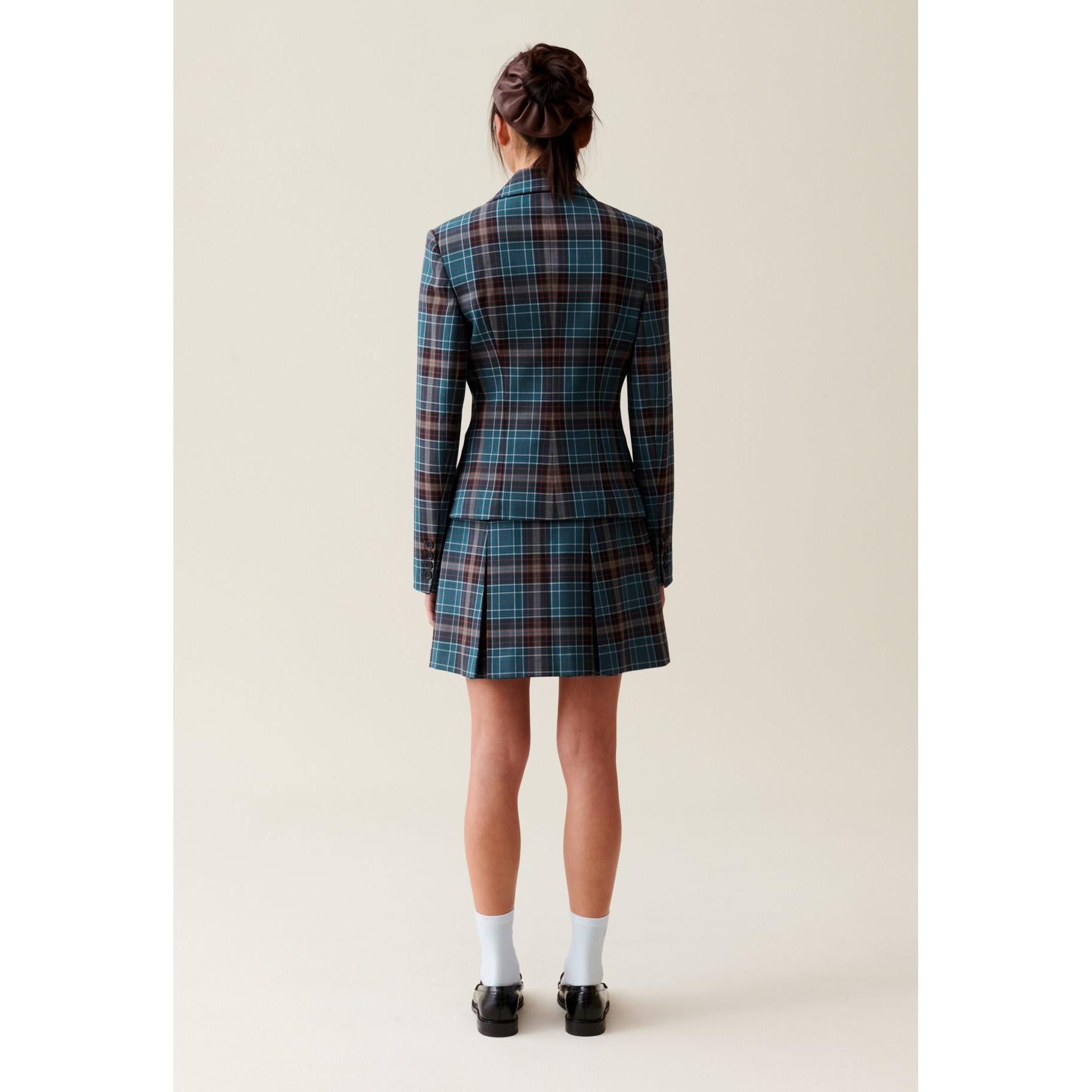 Veste Tailleur Carreaux