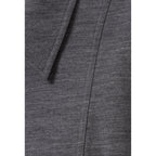 Chaqueta Entallada con Cremallera Gris
