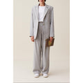Chaqueta Sastre Gris Lana Mezclada