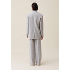 Chaqueta Sastre Gris Lana Mezclada