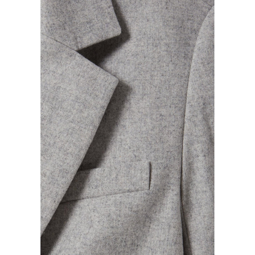 Chaqueta Sastre Gris Lana Mezclada