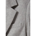 Chaqueta Sastre Gris Lana Mezclada