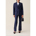Navy Double-Breasted Blazer