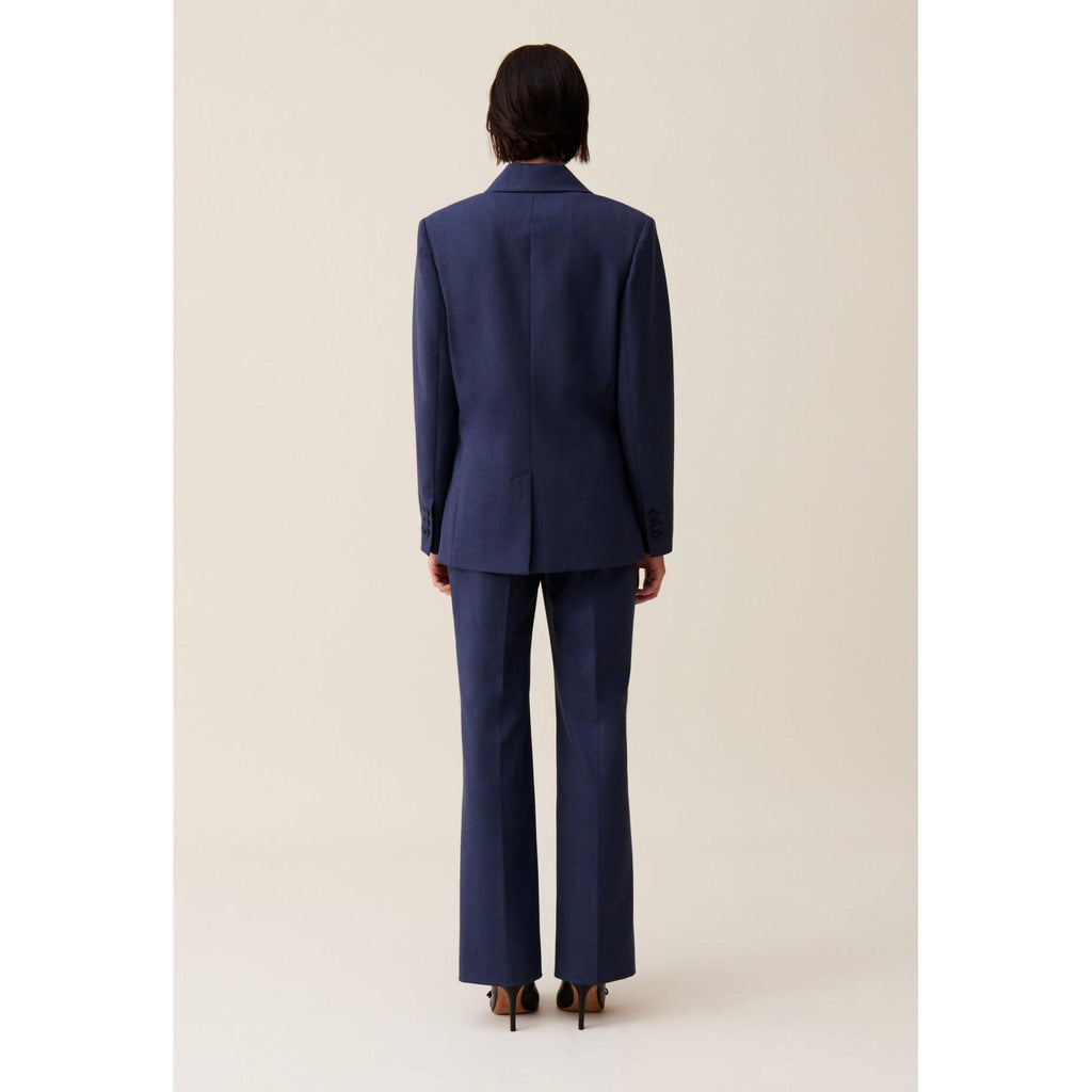 Navy Double-Breasted Blazer