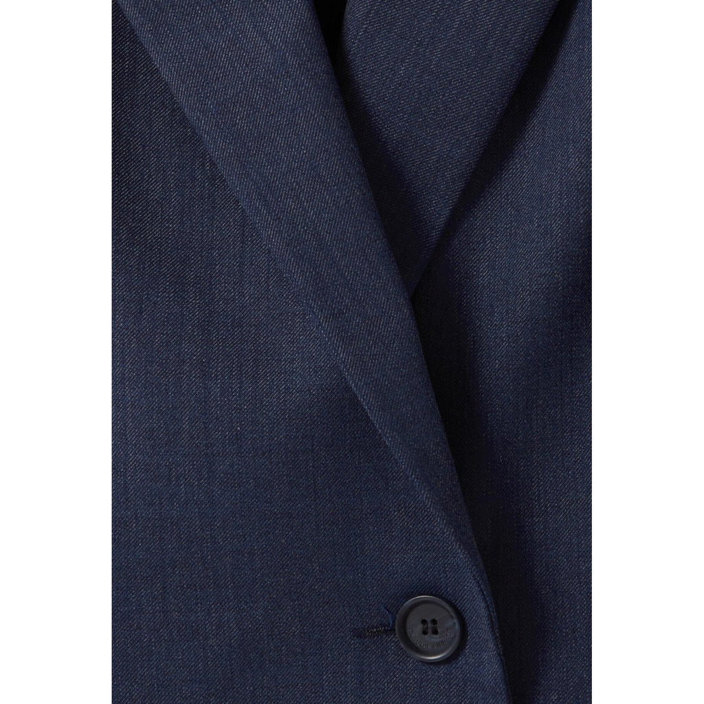 Navy Double-Breasted Blazer