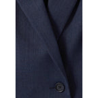 Navy Double-Breasted Blazer