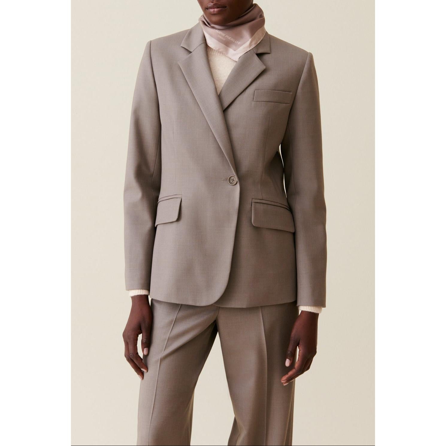 Claudie Pierlot - Veste Tailleur Croisée