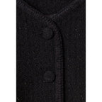 Claudie Pierlot - Veste Droite Noire Tweed