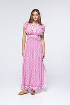 Vestido Clemence - Pink Lotus