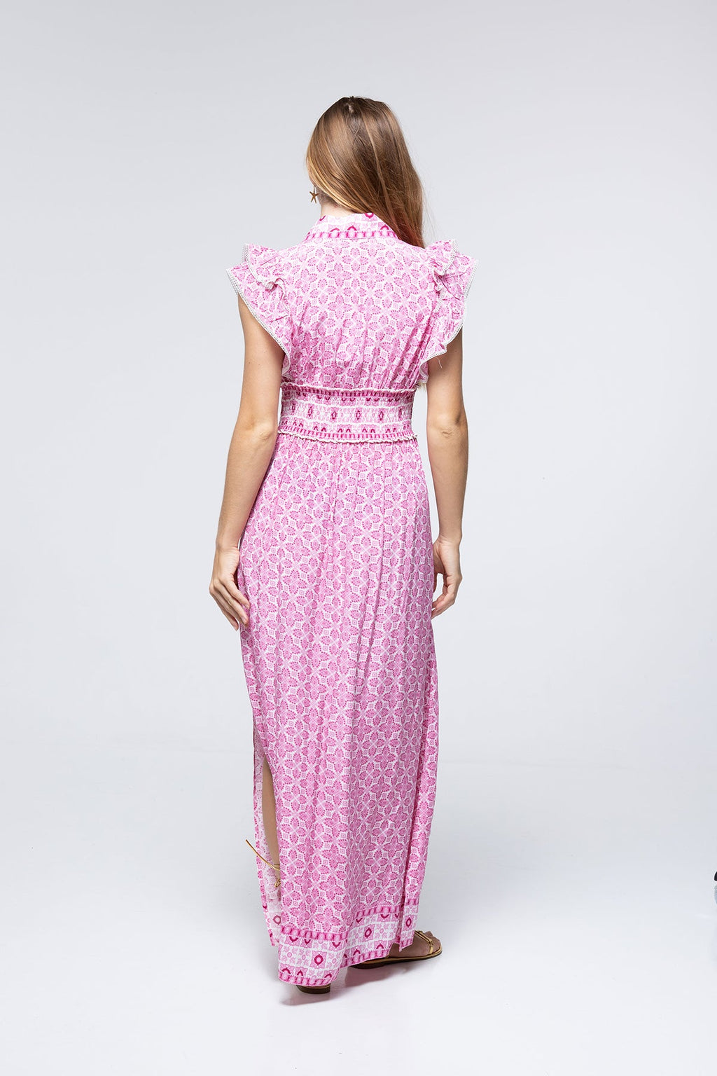 Vestido Clemence - Pink Lotus