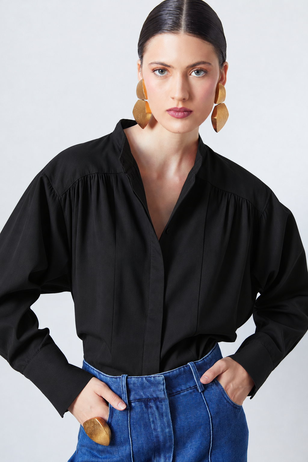 Hemdbluse Clint Black