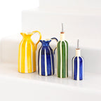 Small Oil Bottle | Blue Linhas