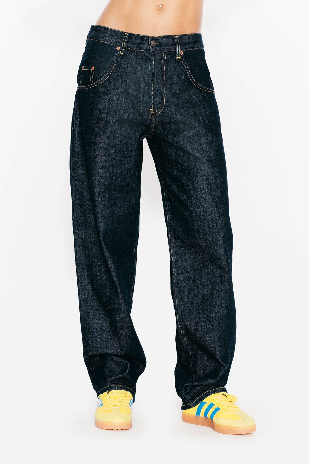 Vaqueros vintage de cobre