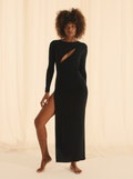 Robe Cut Deep Black