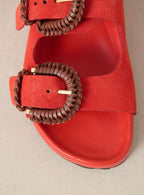 Sandalias Cora - Rojo
